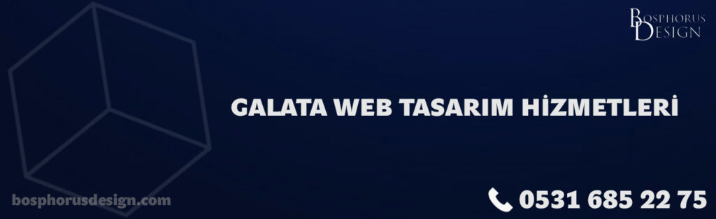 İstanbul Galata Web Tasarım hizmetlerini uzun süredir faaliyette olan Bosphorus Design ile irtibata geçerek tasarım yaptırabilirsiniz.